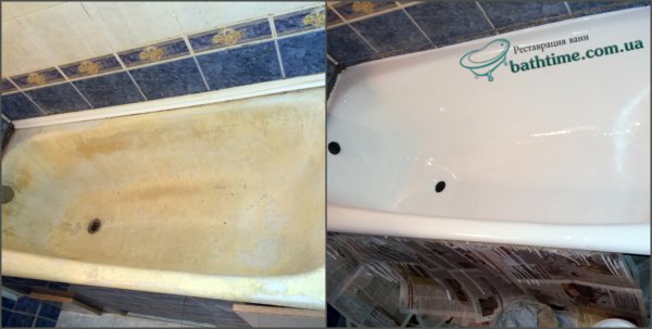 Реставрація ванни акрилом